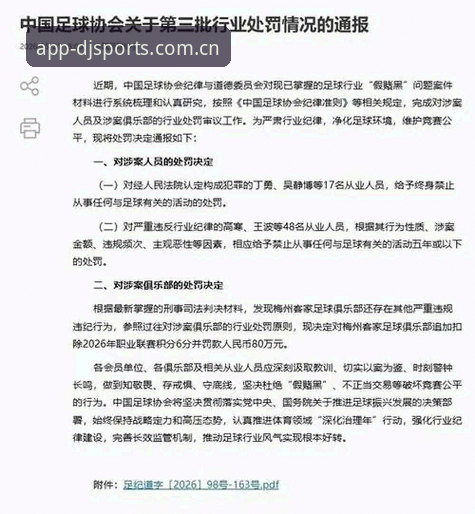 大江体育全天候客服 禁足名单深度解析:中国足协整顿风暴的实用观察指南